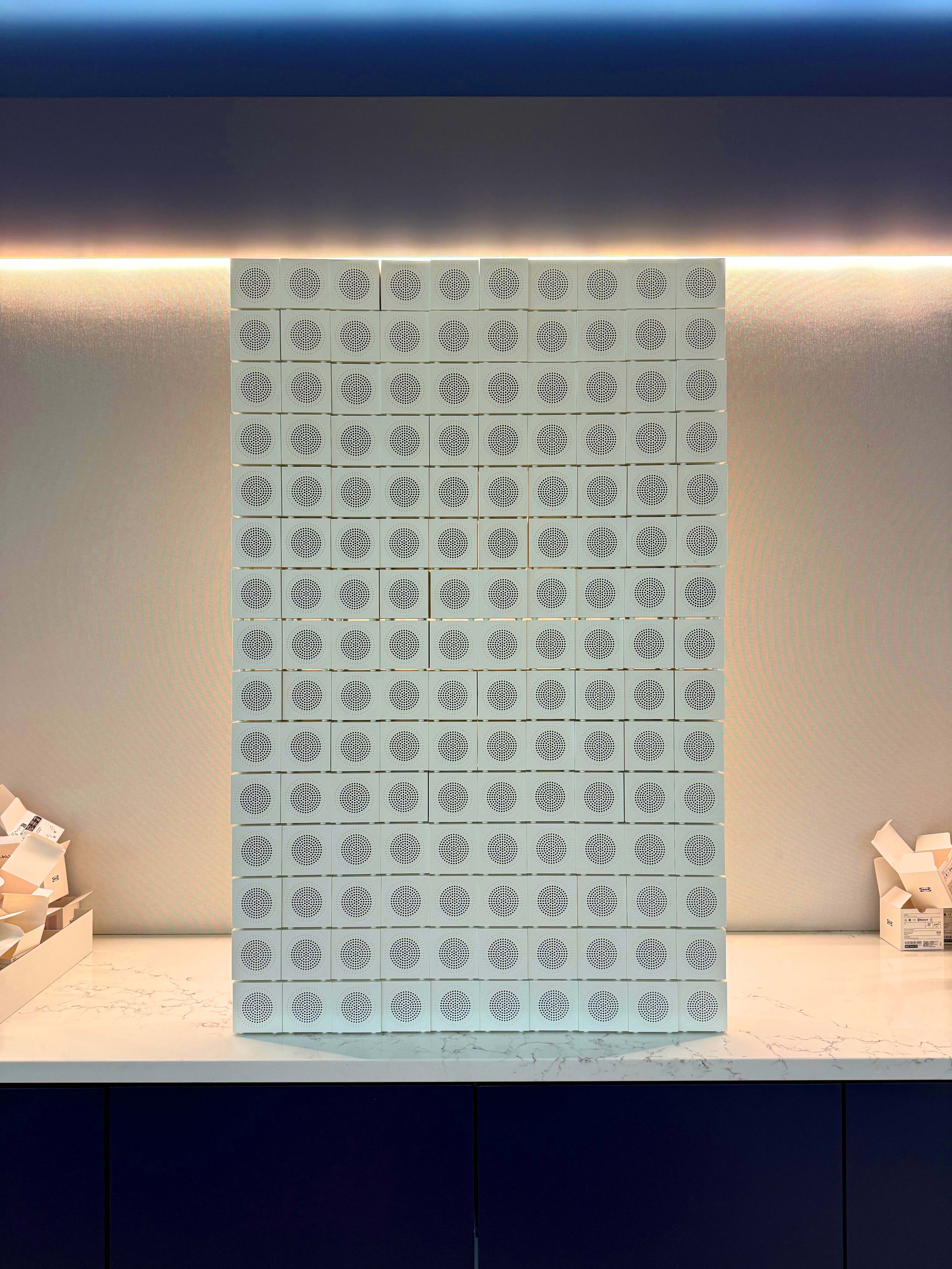 We Linked 150 of Ikea’s $10 Speakers to Make a Wall of Sound — Wired